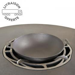Support de wok pour brasero RC 106 et RC 108 RC CONCEPT