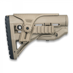 Crosse amortissante avec appui joue réglable et rail FAB Defense GL-Shock PCP - pour AR / M4 / HK416