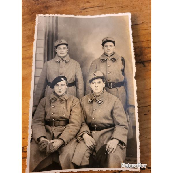 Carte Photo Militaires 507 rgiment de char de combat 30 61 RI