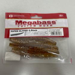 !! OPE -70% !! LEURRE MEGABASS SUPER XLAYER 4.5inch col TINSEL BROWN