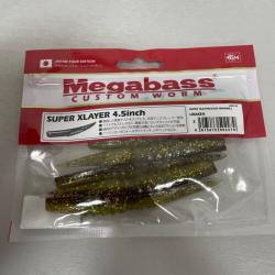 !! OPE -70% !! LEURRE MEGABASS SUPER XLAYER 4.5inch col URAKEN