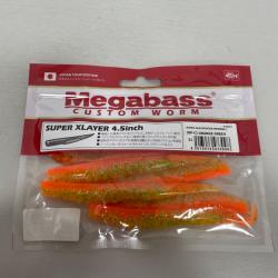 !! OPE -70% !! LEURRE MEGABASS SUPER XLAYER 4.5inch col ORANGE GREEN