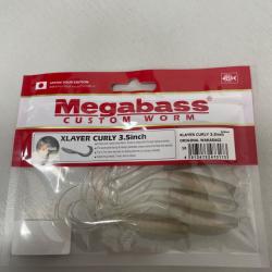 !! OPE -70% !! LEURRE MEGABASS XLAYER CURLY 3.5inch col ORIGINAL WAKASAGI