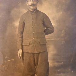 Carte /Photo 8è Régiment de Tirailleurs 1917
