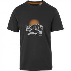 T shirt Regatta Fingal Stretch noir