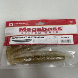 !! OPE -70% !! LEURRE MEGABASS SUPER GIANT XLAYER 6inch col 05