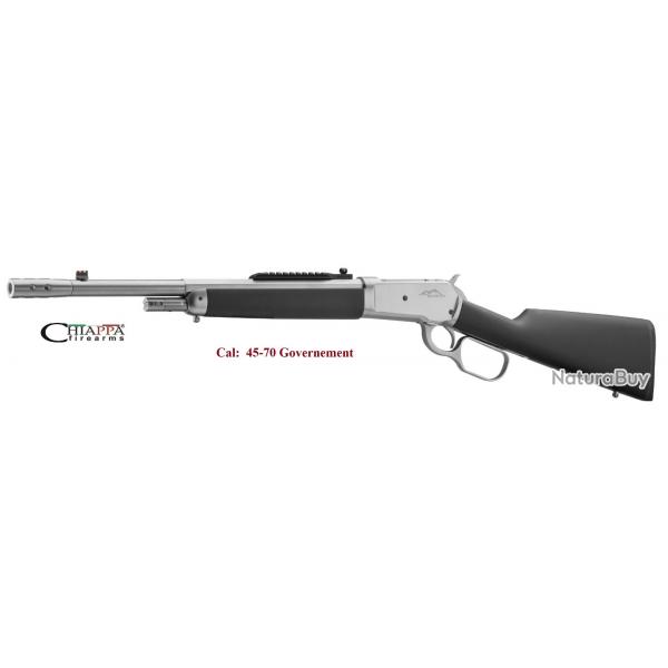 Carabine 1886 Lever Action - RIDGE RUNNER TAKE DOWN CHROME  Cal 45/70