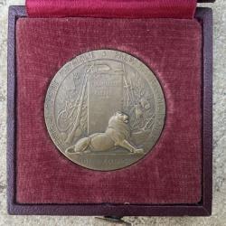 Medaille Preparation Militaire Petit Modele+Boite vers 1900
