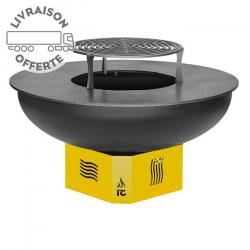 Brasero RC 106 Bas RC CONCEPT coloris jaune