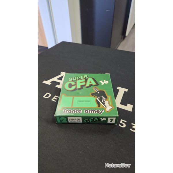Boite vide de munitions de collection - unifrance - super CFA