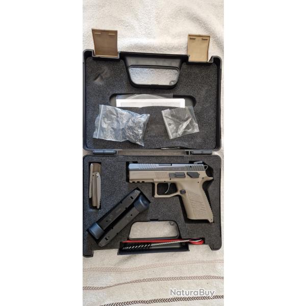 CZ P07 calibre 9x19 decocking scurit manuelle FDE