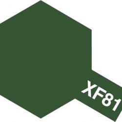 Peinture XF81 Dark green RAF mat 10 ml | Tamiya (0000 1091) - Maquette à monter