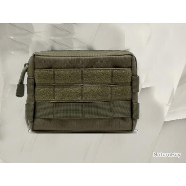 Pochette tactique MOLLE Vert Army