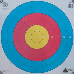 Blason Avalon 80 zones 5 à 10 - World Archery
