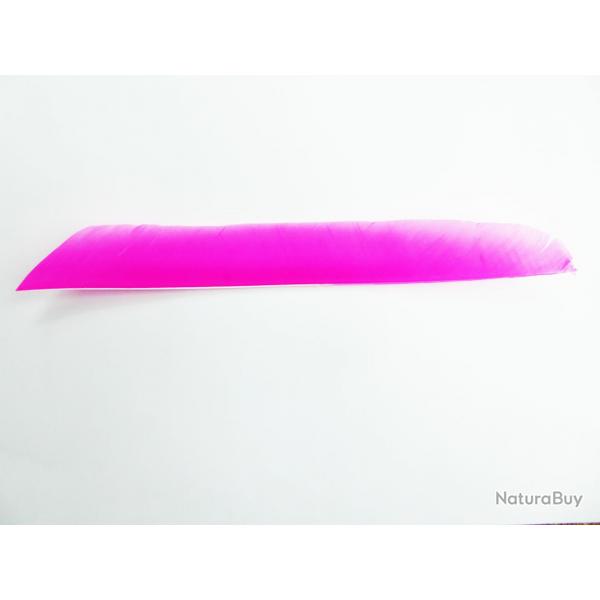 Bearpaw- Plume naturelle entire 10" Fuchsia