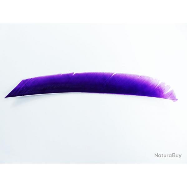 Bearpaw- Plume naturelle entire 10" Violet