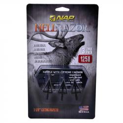 Pointes de chasse NAP HellRazor 3L 125G (Pack de 3)