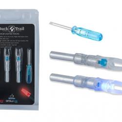 Encoches lumineuses Bucktrail Model "S" Bleu S