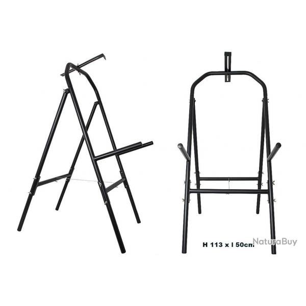 Chevalet Avalon en mtal pour cible de 60 cm
