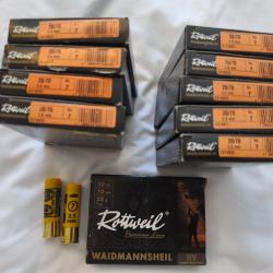 1 sans prix de réserve 100 Rottweil waidmannsheil calibre 20