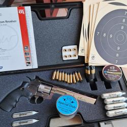 Revolver ASG Dan Wesson 6" Silver Cal. 4,5 mm