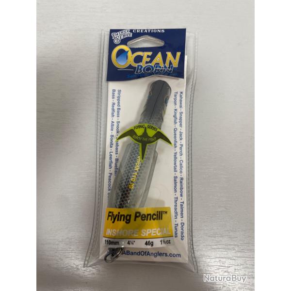 !! OPE -70% !! LEURRE OCAN BORN FLYING PENCILL COL GLM