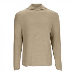 Tee shirt SIMMS Solarflex Cooling Hoody Stone XXL