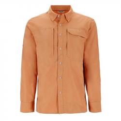 Chemises SIMMS Guide Shirt Orange Maple XL