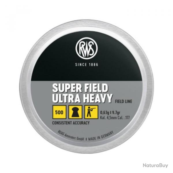 Bote de plombs RWS  S-Field ultra heavy - 500 pcs - 4.5 mm