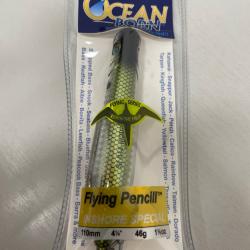 !! OPE -70% !! LEURRE OCÉAN BORN FLYING PENCILL COL GBK