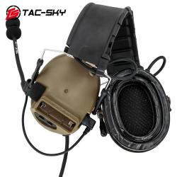TAC-SKY Casque Audio Type Comtac III - Desert Earth