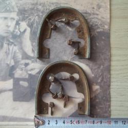 lot fers et clous de botte équipement Allemand 2ww