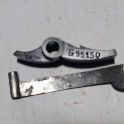 Revolver 1873.  Gâchette de Revolver et le ressort de gâchette