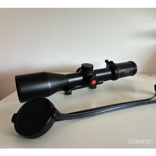 Leica fortis 6 2-12x50 rail zm montage blaser