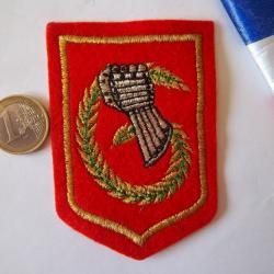 écusson collection militaire de la 6° DB- Division Blindée modèle à coudre