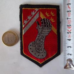 écusson insigne tissu collection militaire 6° division blindée dissoute en 1984