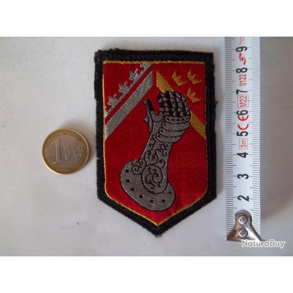 cusson insigne tissu collection militaire 6 division blinde dissoute en 1984