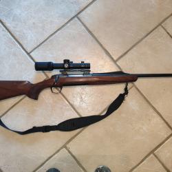 CARABINE BROWNING X-BOLT 7X64 + LUNETTE BATTUE ET SYSTEME AMOVIBLE MONTAGE PIVOTANT