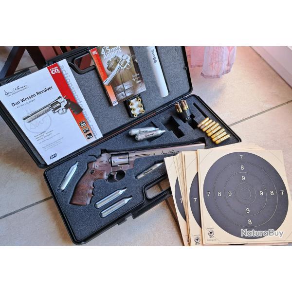 Revolver ASG Dan Wesson 8" Silver cal. 4,5 mm BB