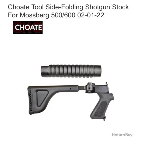 Crosse pliante CHOATE Pour Mossberg 500/590/600 avec pompe neuve -introuvable en France-
