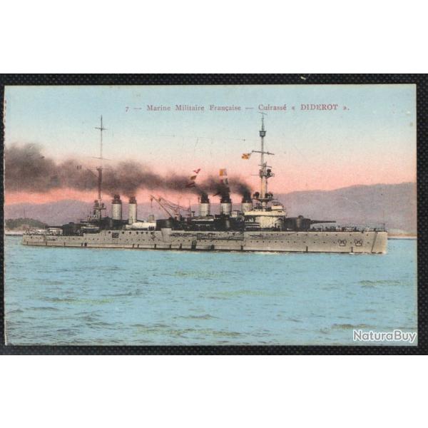 CPA - Marine Militaire Franaise - Cuirasse " DIDEROT " N3550