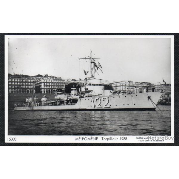 CPA - Marine Militaire - MELPOMENE TORPILLEUR 1938 - N1484