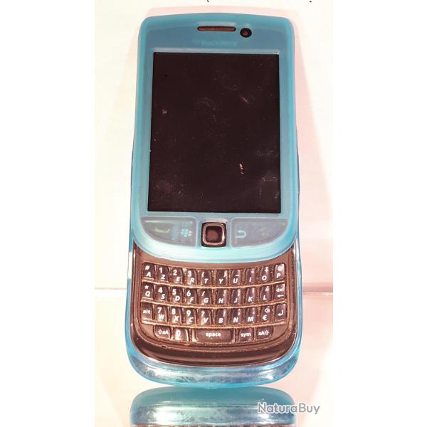 Coque anti Choc TPU pour BlackBerry, Couleur: Bleu, Modele: BlackBerry Torch 9800 9810