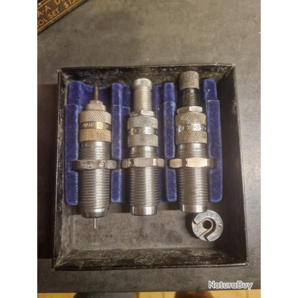 Jeu d'outils 38 357 Lyman avec shell holder