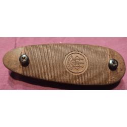 Plaque Beretta caoutchouc article d'occasion mais peut encore bien servir!!! (pas toutafait sec...)