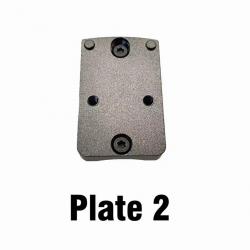 Embase montage pour point rouge Remington 870 / 1100 / 1187 / V3 / Versa Max - Modèle 2