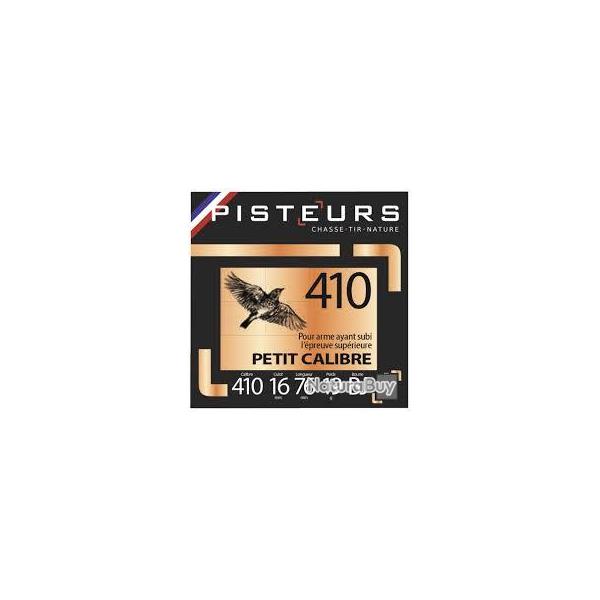 Bo&icirc;te munition Pisteur 410/76 plomb N&deg;5 x25