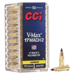 Boite munition CCI v-max 17 Mach 2 x50
