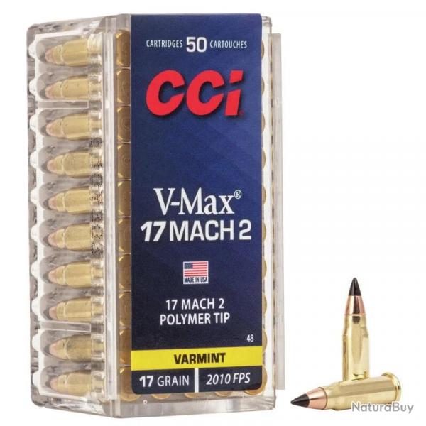 Boite munition CCI v-max 17 Mach 2 x50