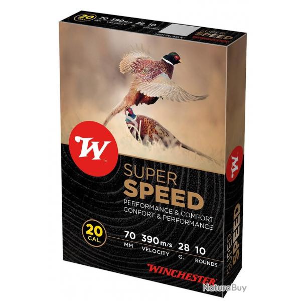 Boite munition Winchester Super Speed 12 76 Plomb N deg x10